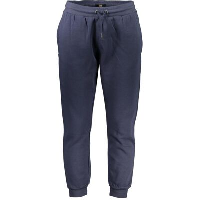 Cavalli Class, Herren, Hosen, Blu Polyester Men's Track Pant, Blau, (S) Cavalli Class, Herren, Hosen, Blu Polyester Men's Track Pant, Blau, (S)
