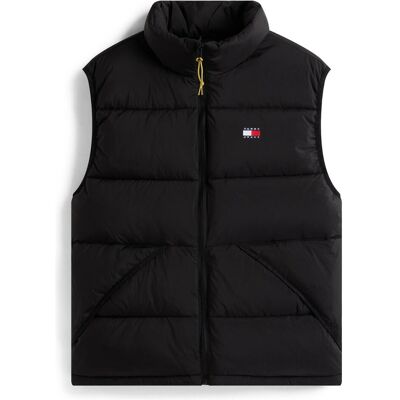 Tommy Jeans, Herren, Westen, Tjm Vail Puffer Vest, Schwarz, (S) Tommy Jeans, Herren, Westen, Tjm Vail Puffer Vest, Schwarz, (S)