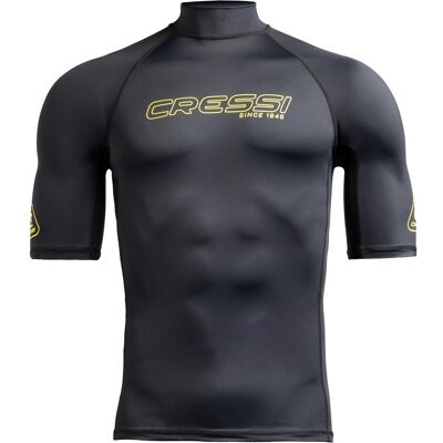 Cressi, Herren, Badeshirts, Rashguard, Schwarz, (52) Cressi, Herren, Badeshirts, Rashguard, Schwarz, (52)