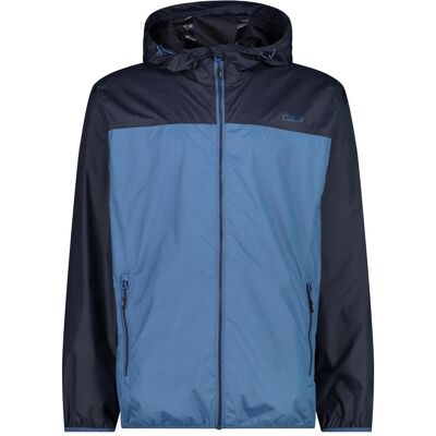CMP Campagnolo, Herren, Regenjacken, Hoodie Rain, Blau, (52, XL) CMP Campagnolo, Herren, Regenjacken, Hoodie Rain, Blau, (52, XL)