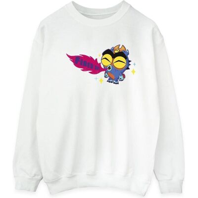 Disney Herren, Pullover, Big Hero 6 Baymax Fred Fired Up Sweatshirt, Weiss, (XXL) Disney Herren, Pullover, Big Hero 6 Baymax Fred Fired Up Sweatshirt, Weiss, (XXL)