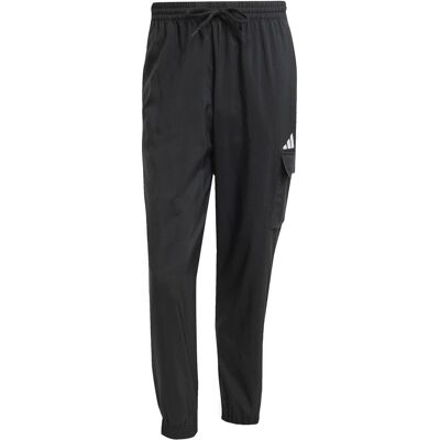 Adidas Herren, Hosen, Essentials Cargohose mit kleinem Logo, Schwarz, (S) Adidas Herren, Hosen, Essentials Cargohose mit kleinem Logo, Schwarz, (S)