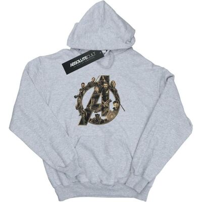 Avenger Infinity War, Herren, Pullover, Kapuzenpullover, Grau, (S) Avenger Infinity War, Herren, Pullover, Kapuzenpullover, Grau, (S)