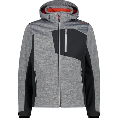 CMP Campagnolo, Herren, Outdoorjacken, Zip Hoodie (50, L), Grau, L, 50 CMP Campagnolo, Herren, Outdoorjacken, Zip Hoodie (50, L), Grau, L, 50