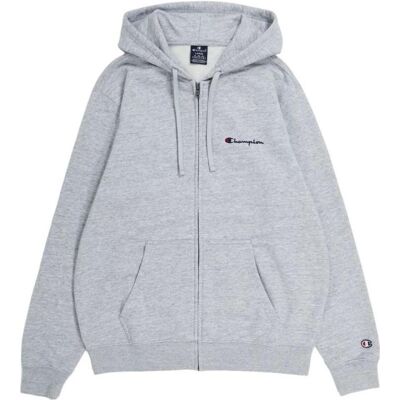 Champion, Herren, Pullover, Sweatjacke Casual Locker sitzend, Grau, (L) Champion, Herren, Pullover, Sweatjacke Casual Locker sitzend, Grau, (L)