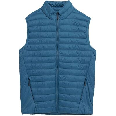4F, Herren, Westen, Herrenweste M062 Denim 4FAW23TVESM062 32S, Blau, (L) 4F, Herren, Westen, Herrenweste M062 Denim 4FAW23TVESM062 32S, Blau, (L)