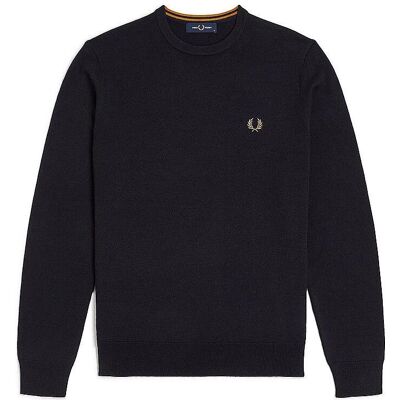 Fred Perry, Herren, Pullover, 10017418, Blau, (XL) Fred Perry, Herren, Pullover, 10017418, Blau, (XL)