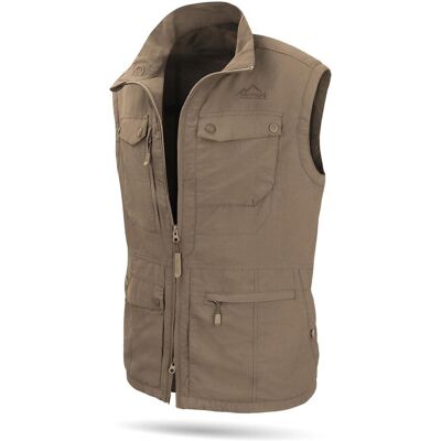 Normani, Unisex, Westen, Herren Outdoor Weste Kudu, Braun, (7XL) Normani, Unisex, Westen, Herren Outdoor Weste Kudu, Braun, (7XL)