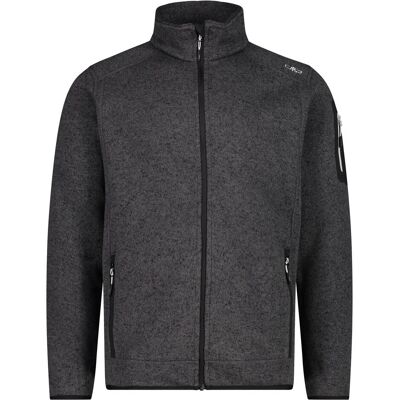CMP Campagnolo, Herren, Outdoorjacken, Strick Fleece Jacke (5XL, 60), Schwarz, 60, 5XL CMP Campagnolo, Herren, Outdoorjacken, Strick Fleece Jacke (5XL, 60), Schwarz, 60, 5XL