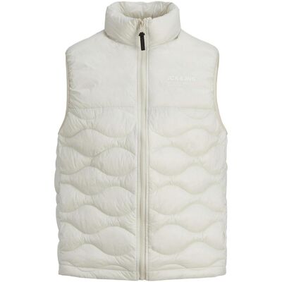 Jack & Jones, Herren, Westen, Hochgeschlossene Weste, Grau, (S) Jack & Jones, Herren, Westen, Hochgeschlossene Weste, Grau, (S)