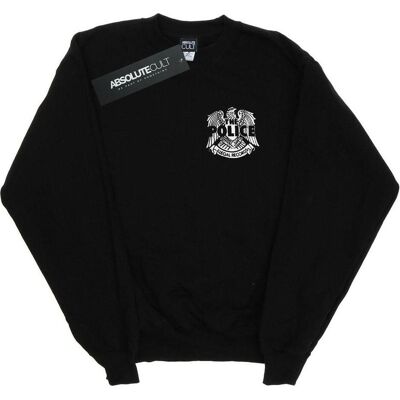 The Police, Herren, Pullover, Illegal Records Eagle Chest Sweatshirt, Schwarz, (L) The Police, Herren, Pullover, Illegal Records Eagle Chest Sweatshirt, Schwarz, (L)