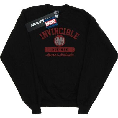 Marvel, Herren, Pullover, Iron Man Activate Sweatshirt, Schwarz, (XXL) Marvel, Herren, Pullover, Iron Man Activate Sweatshirt, Schwarz, (XXL)