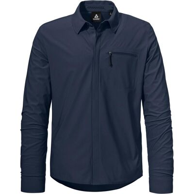 Schöffel, Herren, Hemden, Jersey Shirt Style Calmay MEN, Blau, (48, M) Schöffel, Herren, Hemden, Jersey Shirt Style Calmay MEN, Blau, (48, M)