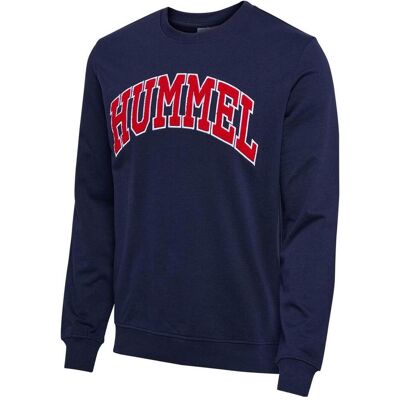 hummel, Herren, Pullover, hmlIC BILL SWEATSHIRT, Blau, (L) hummel, Herren, Pullover, hmlIC BILL SWEATSHIRT, Blau, (L)