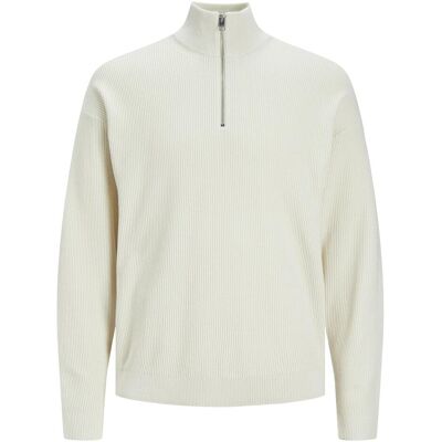 Jack & Jones, Herren, Pullover, Strick Pullover, Weiss, (L) Jack & Jones, Herren, Pullover, Strick Pullover, Weiss, (L)