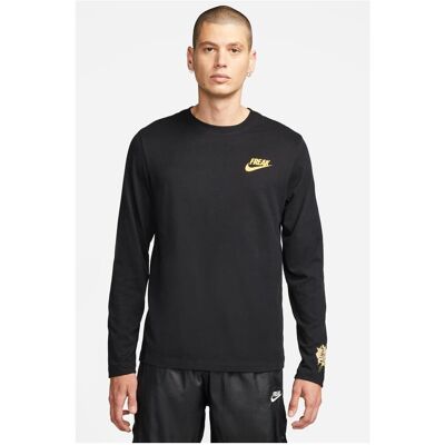 Nike Herren, Shirts, Giannis Swoosh Freak Langarmshirt, Schwarz, (L) Nike Herren, Shirts, Giannis Swoosh Freak Langarmshirt, Schwarz, (L)