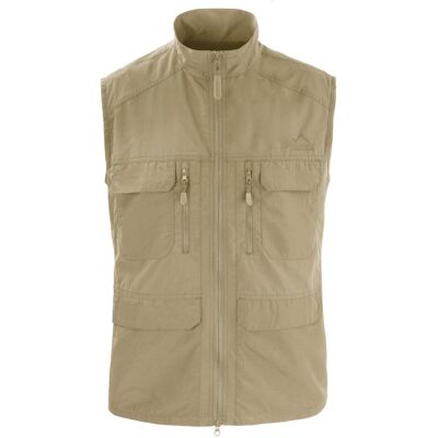 Normani, Herren, Westen, Herren Outdoor Weste „Deer“ - 9677, Braun, (48, S) Normani, Herren, Westen, Herren Outdoor Weste „Deer“ - 9677, Braun, (48, S)