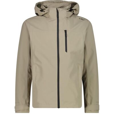 CMP Campagnolo, Herren, Outdoorjacken, Jacket Fix Hood Ripstop (54, XXL), Beige, 54, XXL CMP Campagnolo, Herren, Outdoorjacken, Jacket Fix Hood Ripstop (54, XXL), Beige, 54, XXL