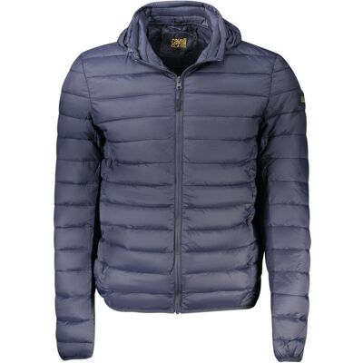 Cavalli Class, Herren, Winterjacken, Blu Polyester Men Jacket, Blau, (L) Cavalli Class, Herren, Winterjacken, Blu Polyester Men Jacket, Blau, (L)