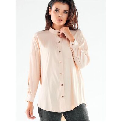 Awama, Herren, Hemden, Langarm Hemd, Beige, (M) Awama, Herren, Hemden, Langarm Hemd, Beige, (M)