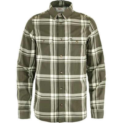 Fjällräven, Herren, Hemden, Övik Lite Flannel Shirt, Grün, Weiss, (XL) Fjällräven, Herren, Hemden, Övik Lite Flannel Shirt, Grün, Weiss, (XL)