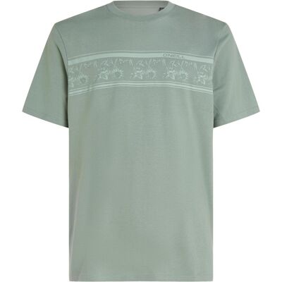 O'Neill, Herren, Shirts, Mix & Match Floral Graphic T-Shirt, Grün, (L) O'Neill, Herren, Shirts, Mix & Match Floral Graphic T-Shirt, Grün, (L)