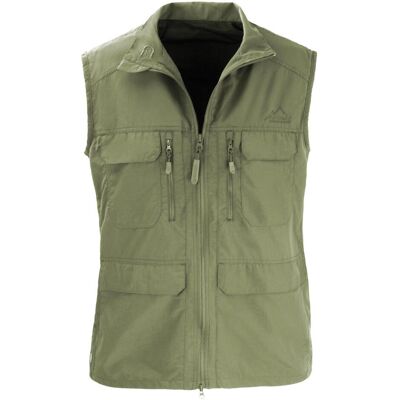 Normani, Herren, Westen, Herren Outdoor Weste „Deer“ - 9677, Grün, (50, M) Normani, Herren, Westen, Herren Outdoor Weste „Deer“ - 9677, Grün, (50, M)