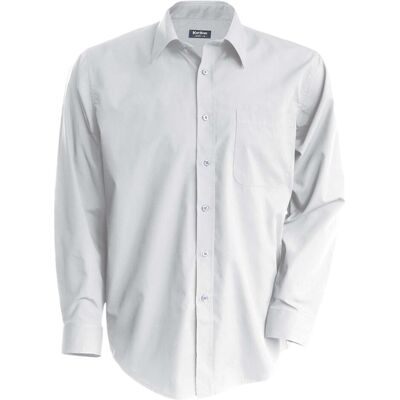 Kariban, Herren, Hemden, blanc, Weiss, (4XL) Kariban, Herren, Hemden, blanc, Weiss, (4XL)