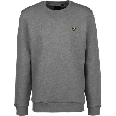Lyle and Scott, Herren, Pullover, Crew Neck Sweatshirt Herren, Grau, (XL) Lyle and Scott, Herren, Pullover, Crew Neck Sweatshirt Herren, Grau, (XL)