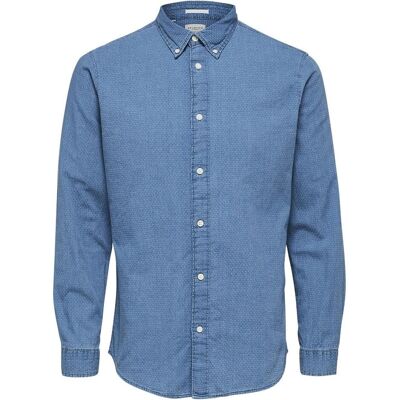 Selected, Herren, Hemden, Hemd, Blau, (L) Selected, Herren, Hemden, Hemd, Blau, (L)