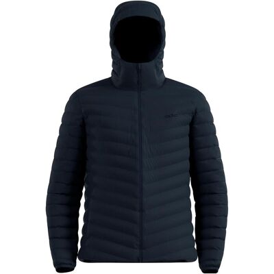 Odlo, Herren, Winterjacken, Kompakte X-Alp Daunenjacke mit Kapuze 2.0, Blau, (L) Odlo, Herren, Winterjacken, Kompakte X-Alp Daunenjacke mit Kapuze 2.0, Blau, (L)