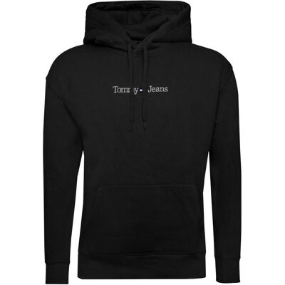 Tommy Hilfiger Herren, Pullover, Tommy Jeans.154005, Schwarz, (S) Tommy Hilfiger Herren, Pullover, Tommy Jeans.154005, Schwarz, (S)