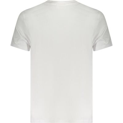Calvin Klein Jeans, Herren, Shirts, Ss Smooth Cttn Solid Vneck Tee, Weiss, (XL) Calvin Klein Jeans, Herren, Shirts, Ss Smooth Cttn Solid Vneck Tee, Weiss, (XL)