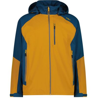 CMP Campagnolo, Herren, Regenjacken, Jacket Zip Hood Ripstop, Gelb, (5XL) CMP Campagnolo, Herren, Regenjacken, Jacket Zip Hood Ripstop, Gelb, (5XL)