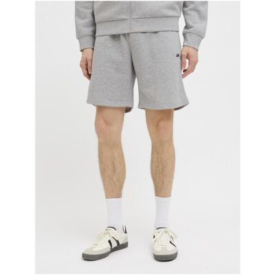 Jack & Jones, Herren, Shorts, Jrebgorm Reg Rebel Logo Sweat Shorts Sn, Grau, (L) Jack & Jones, Herren, Shorts, Jrebgorm Reg Rebel Logo Sweat Shorts Sn, Grau, (L)