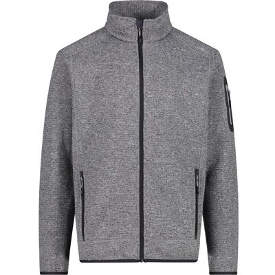 CMP Campagnolo, Herren, Outdoorjacken, Strick Fleece (5XL), Blau, 5XL CMP Campagnolo, Herren, Outdoorjacken, Strick Fleece (5XL), Blau, 5XL