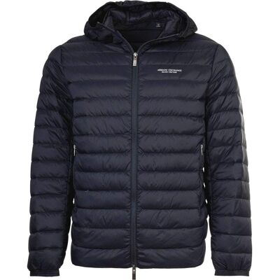 Armani Exchange Herren, Winterjacken, Down Jacket, Blau, (XL) Armani Exchange Herren, Winterjacken, Down Jacket, Blau, (XL)