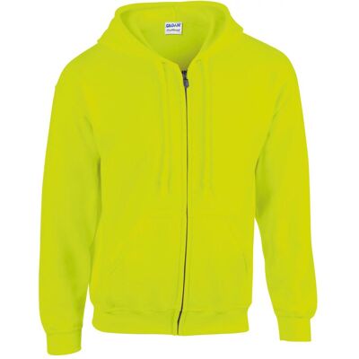 Gildan G18600 Vollreißverschluss-Hoodie - Gelb Gildan G18600 Vollreißverschluss-Hoodie - Gelb