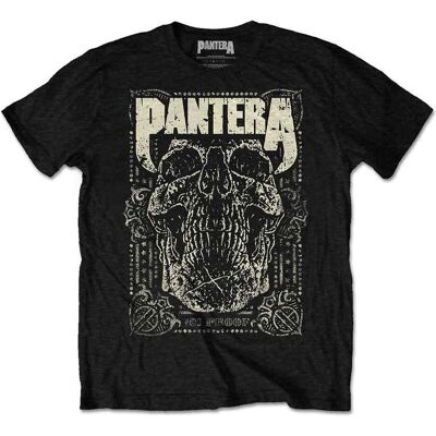Pantera, Herren, Shirts, 101 Proof Skull, Schwarz, (M) Pantera, Herren, Shirts, 101 Proof Skull, Schwarz, (M)