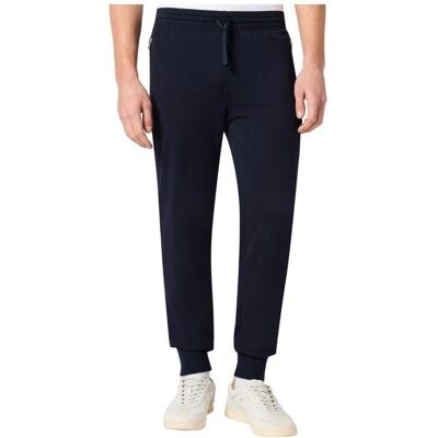 Champion, Herren, Hosen, Herrenhose mit Rippbündchen, Blau, (M) Champion, Herren, Hosen, Herrenhose mit Rippbündchen, Blau, (M)