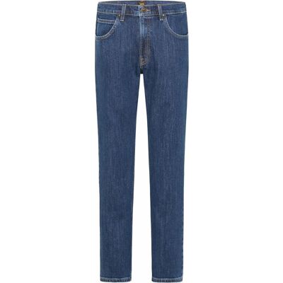 Lee, Herren, Jeans, Brooklyn Jeans Straight Fit dark stonewash, Blau, (W42/L34) Lee, Herren, Jeans, Brooklyn Jeans Straight Fit dark stonewash, Blau, (W42/L34)
