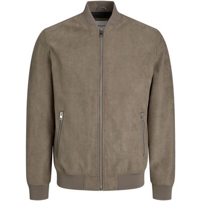 Jack & Jones, Herren, Leichte Jacken, Blousonjacke Blousonjacke, Grau, Braun, (L) Jack & Jones, Herren, Leichte Jacken, Blousonjacke Blousonjacke, Grau, Braun, (L)