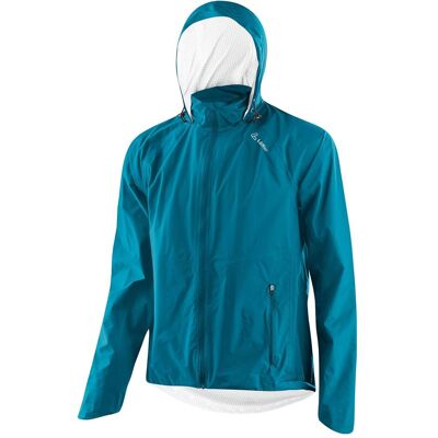 Löffler, Herren, Regenjacken, CF Wpm Pocket Hoodie, Blau, (XXL) Löffler, Herren, Regenjacken, CF Wpm Pocket Hoodie, Blau, (XXL)