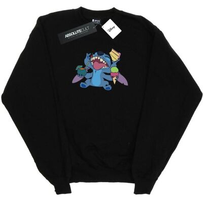 Disney Herren, Pullover, Lilo And Sitch Munchies Sweatshirt, Schwarz, (5XL) Disney Herren, Pullover, Lilo And Sitch Munchies Sweatshirt, Schwarz, (5XL)