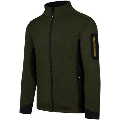Normani, Herren, Outdoorjacken, Herren Strick-Fleecejacke Wapusk - 9551 (XL), Grün, XL Normani, Herren, Outdoorjacken, Herren Strick-Fleecejacke Wapusk - 9551 (XL), Grün, XL