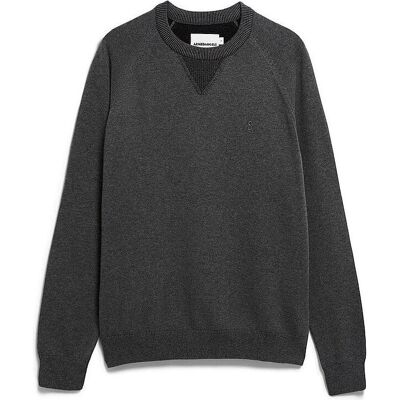 Armedangels, Herren, Pullover, 30008641, Schwarz, Grau, (L) Armedangels, Herren, Pullover, 30008641, Schwarz, Grau, (L)