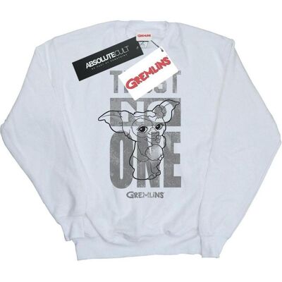 Universal Textiles, Herren, Pullover, Trust One Mogwai Sweatshirt, Weiss, (XXL) Universal Textiles, Herren, Pullover, Trust One Mogwai Sweatshirt, Weiss, (XXL)