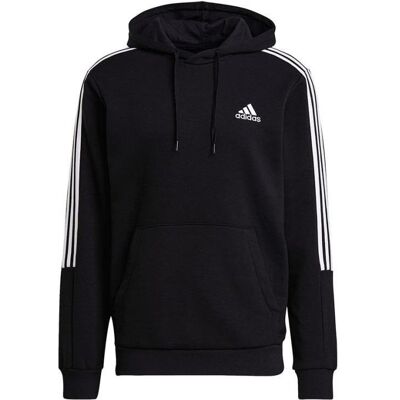 Adidas Herren, Pullover, Essentials Hoodie, Schwarz, (S) Adidas Herren, Pullover, Essentials Hoodie, Schwarz, (S)