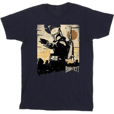 Star Wars, Herren, Shirts, The Book Of Boba Fett Points TShirt, Blau, (M) Star Wars, Herren, Shirts, The Book Of Boba Fett Points TShirt, Blau, (M)