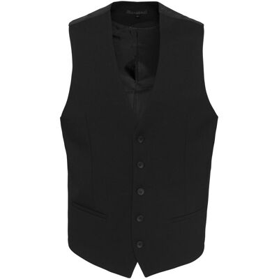 Kariban Schwarze Slim Fit Weste - Elegant & Stilvoll Kariban Schwarze Slim Fit Weste - Elegant & Stilvoll